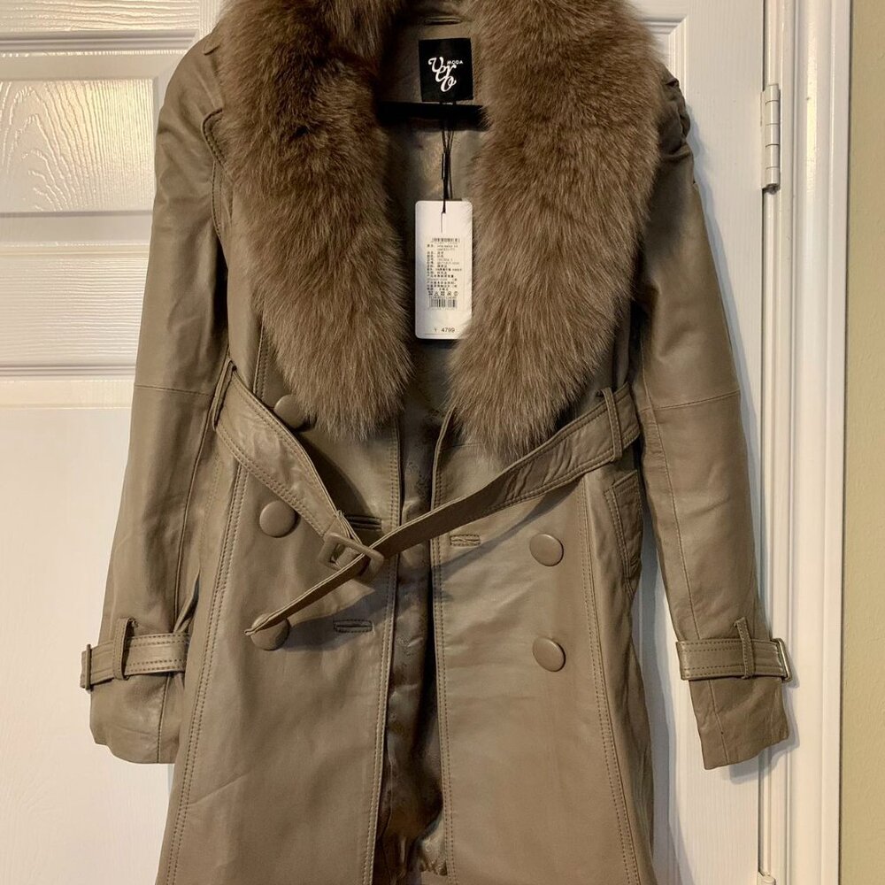 Vero Moda sheepskin coat